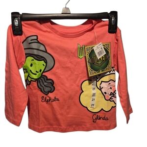 Wicked Toddler Long Sleeve Shirt SIZE 2T NWT